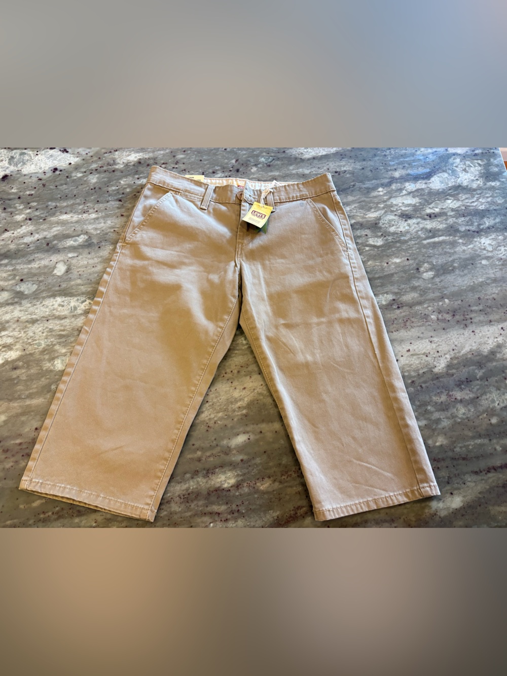 Levi's Tan Cargo Shorts